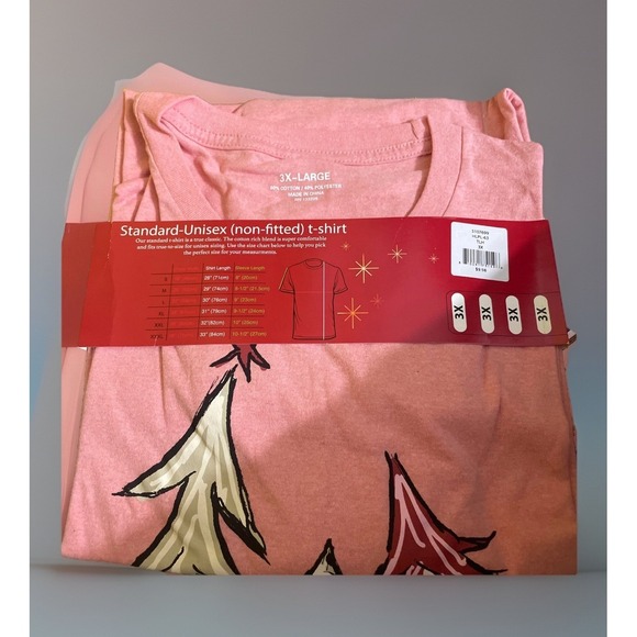 FITTED Other - NEW Christmas Tee Unisex (non-fitted) 3XLarge